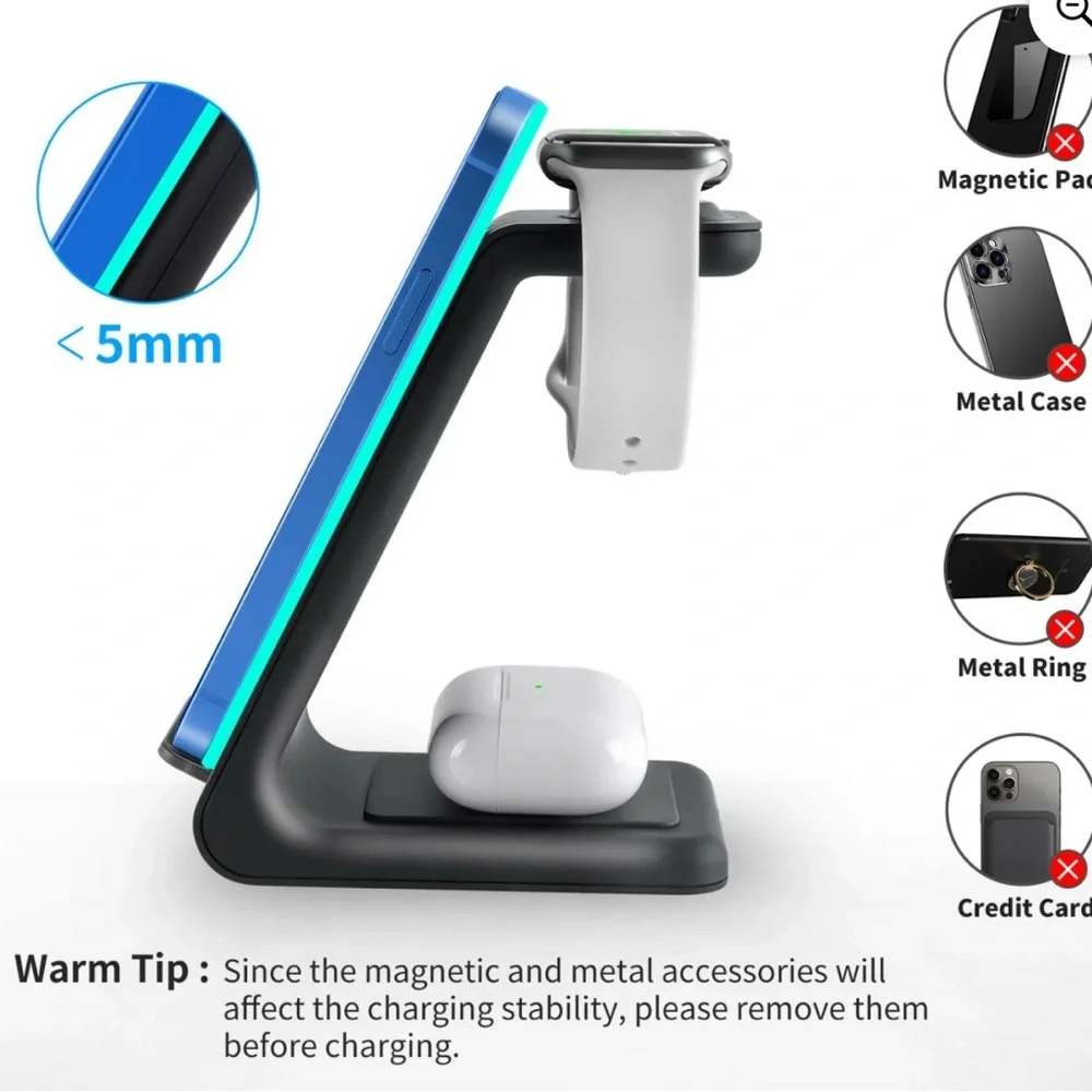 3-in-1 Wireless Charging Station